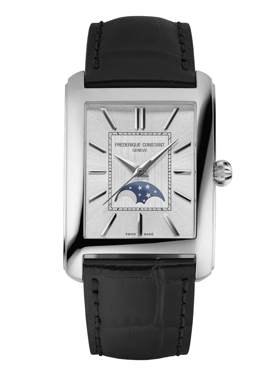 Classics Carrée Moonphase Automatic Watch FC-333S4C6 | Frederique